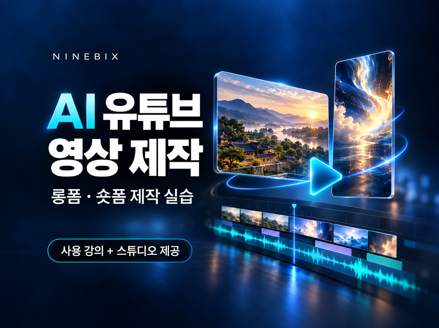 NINEBIX 유튜브 스튜디오 1.1.18 — 1.0.0 이후 전체 기능 정리